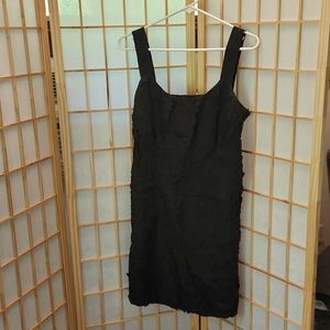 Little black EILEEN FISHER Ruffle Dress